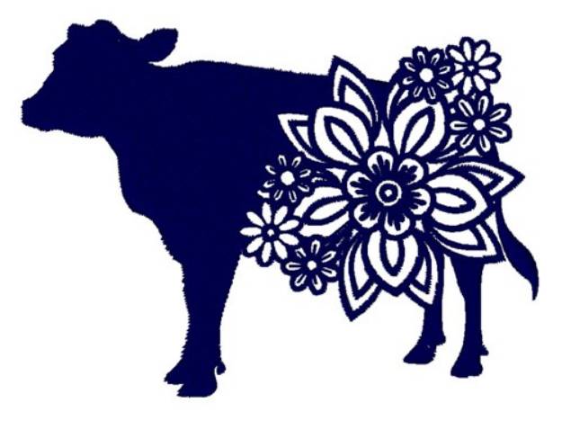 Picture of Floral Farm Cow