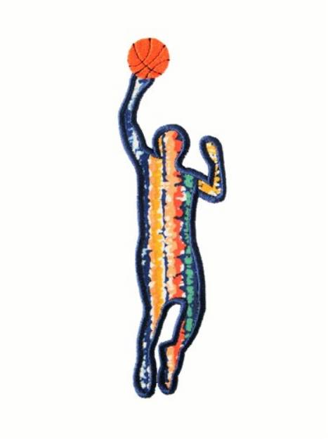 Picture of Basketball Jump Machine Embroidery Design