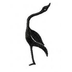 Picture of Long Neck Bird Machine Embroidery Design