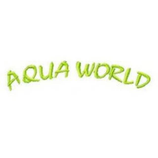 Picture of Aqua World Machine Embroidery Design