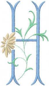 Picture of Monogram Alphabet Machine Embroidery Design
