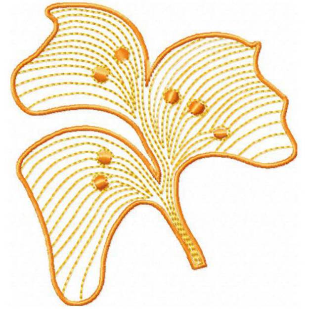 Picture of Tropical Flower Machine Embroidery Design