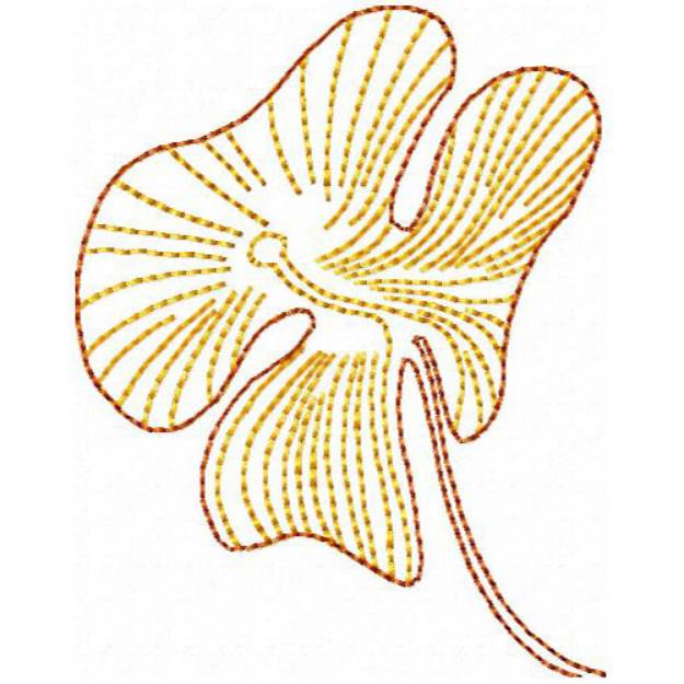 Picture of Flower 4 Machine Embroidery Design