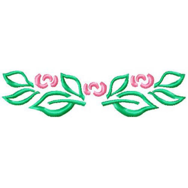 Picture of Rose 5 Machine Embroidery Design