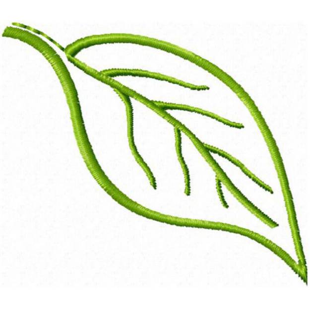 Picture of Leaf 2 Machine Embroidery Design