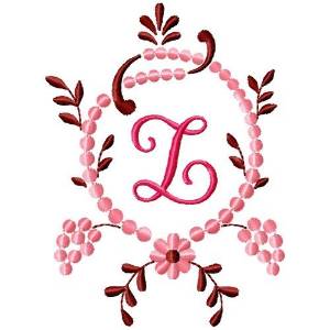 Picture of Fancy Monograms Z Machine Embroidery Design