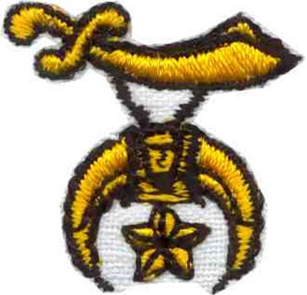 Picture of Shriners Logo Machine Embroidery Design