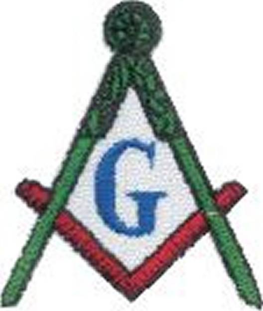 Picture of Masonic Emblem Machine Embroidery Design