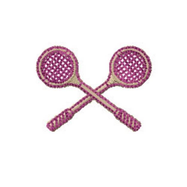 Picture of Racket Machine Embroidery Design
