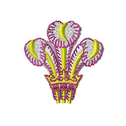 Prince Of Wales Machine Embroidery Design