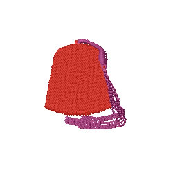 Shriners Hat Machine Embroidery Design