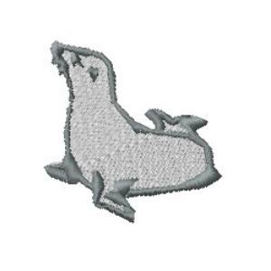Picture of Seal Machine Embroidery Design
