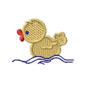 Picture of Duckling Machine Embroidery Design