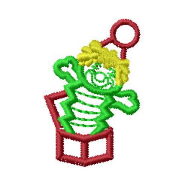 Picture of Jack in the Box Machine Embroidery Design