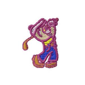 Picture of Golf Teddy Bear Machine Embroidery Design
