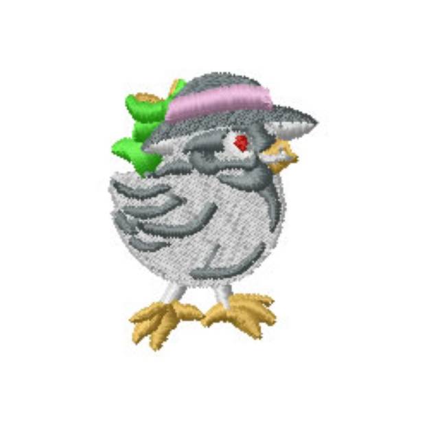 Picture of Easter Chick Machine Embroidery Design