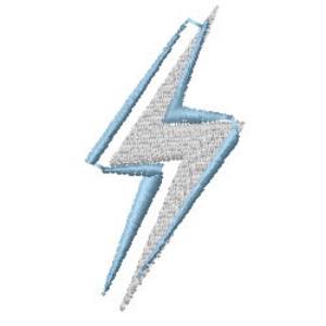 Picture of Lightning Machine Embroidery Design