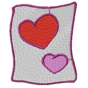 Picture of Heart Machine Embroidery Design
