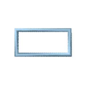 Picture of Rectangular Machine Embroidery Design