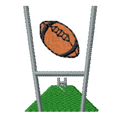 Rugby Machine Embroidery Design