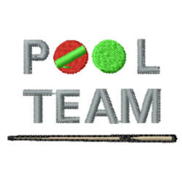 Picture of Pool Game Machine Embroidery Design