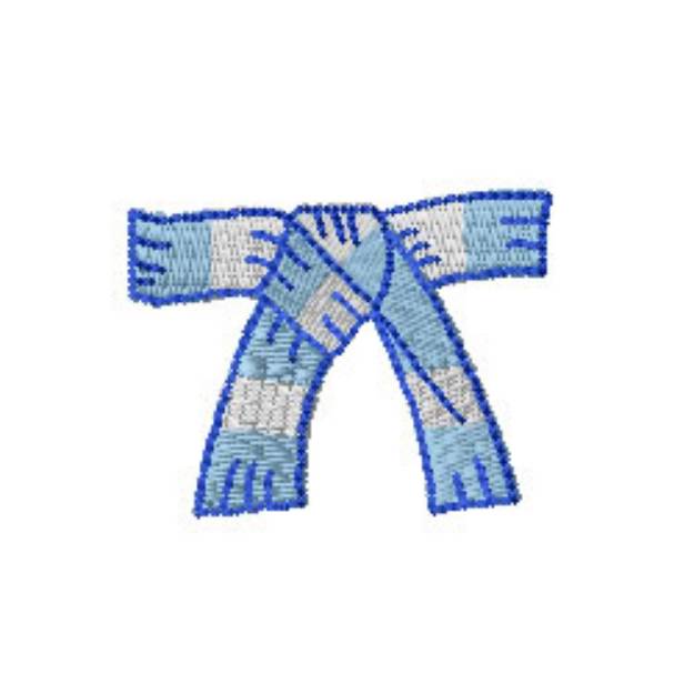 Picture of Scarf Bow Machine Embroidery Design