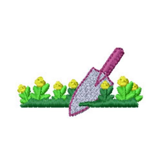 Picture of Trowel Machine Embroidery Design