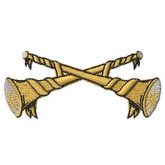 Picture of Horns Machine Embroidery Design