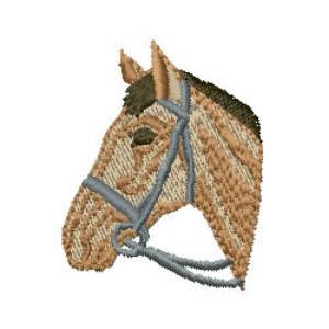Picture of Horse Head Machine Embroidery Design