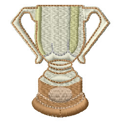 Trophy Machine Embroidery Design
