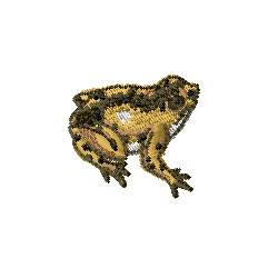 Toad Machine Embroidery Design