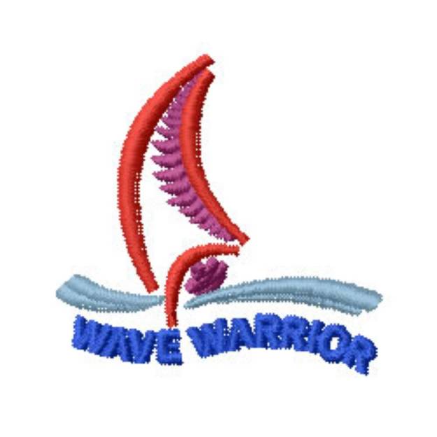 Picture of Windsurf Machine Embroidery Design