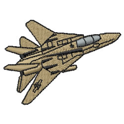 F14 Tomcat Machine Embroidery Design