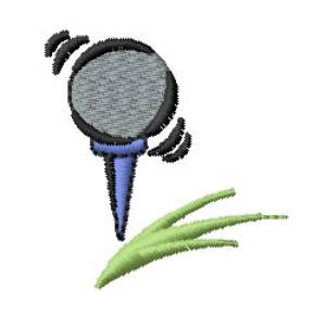 Picture of Tee Off Machine Embroidery Design
