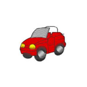 Picture of Car Machine Embroidery Design