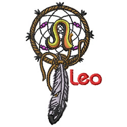 Leo Machine Embroidery Design