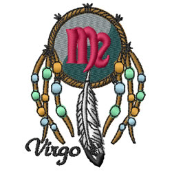 Virgo Machine Embroidery Design