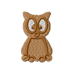 Owl Machine Embroidery Design