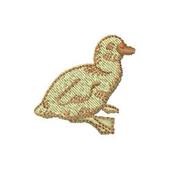 Duck Machine Embroidery Design