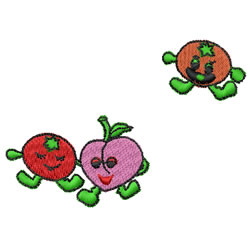 Fruits Machine Embroidery Design