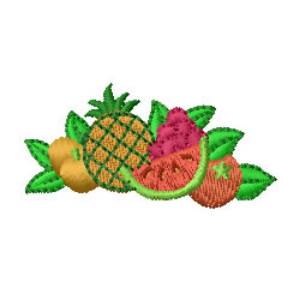 Picture of Fruits Machine Embroidery Design