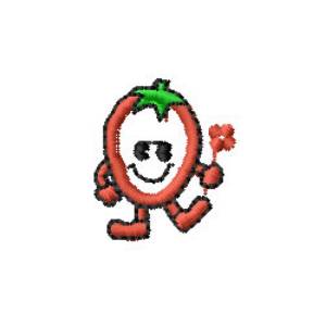 Picture of Funny Strawberry Machine Embroidery Design