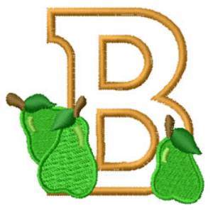 Picture of Pears Machine Embroidery Design
