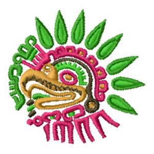 Picture of Tribal Bird Machine Embroidery Design