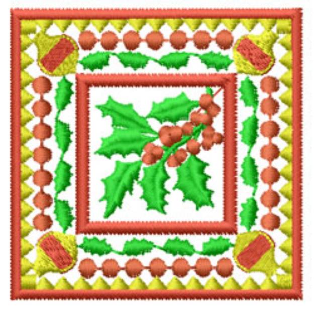 Picture of Pattern Leaves Machine Embroidery Design