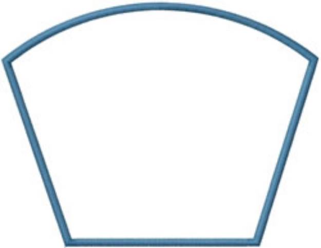 Picture of Rounded Rectangle Machine Embroidery Design