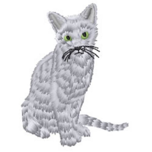 Picture of Kitten Machine Embroidery Design