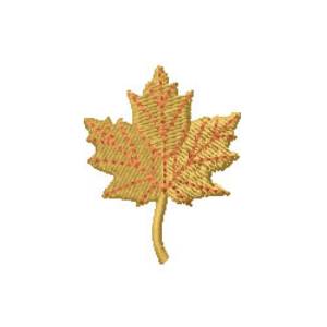 Picture of Maple Leaf Machine Embroidery Design