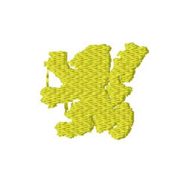 Picture of Rampant Lion Machine Embroidery Design