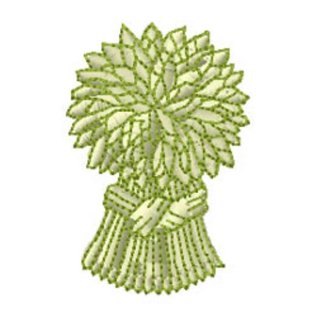 Picture of Wheat Stalks Machine Embroidery Design